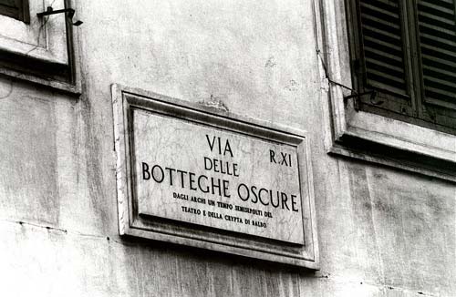 Via delle Botteghe Oscure